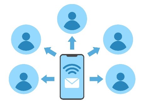 メール一斉送信